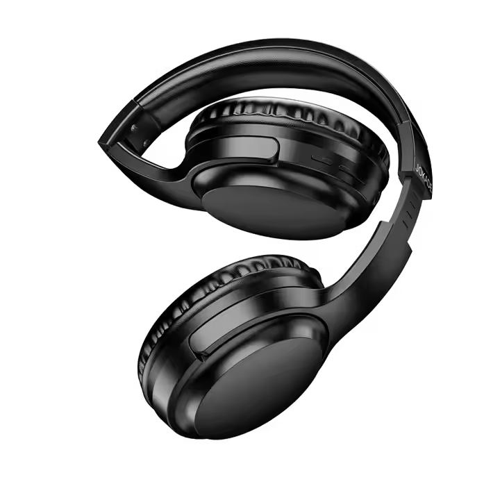 Foldable Travel Headphones with Mic